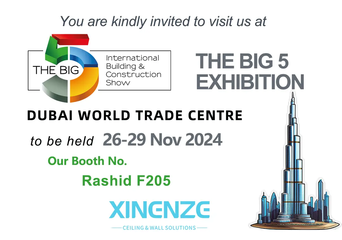 Welcome to the XINENZE Booth at THE BIG5(Dubai World Trade Centre), Share the Global Trade Feast 46th THE BIG5(2025)