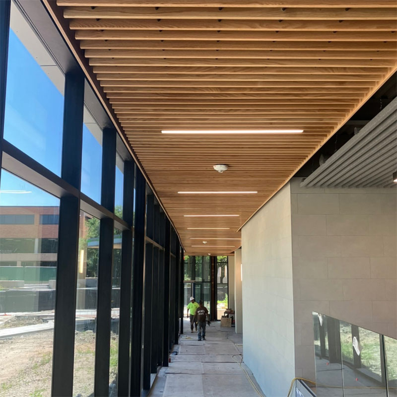 Office Corridor Aluminum Ceiling Project